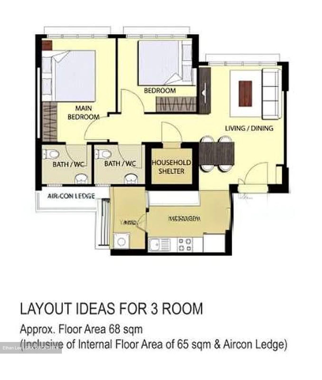 Blk 180A Boon Lay Meadow (Jurong West), HDB 3 Rooms #573738121